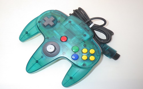 N64用コントローラー(クリアブルー)